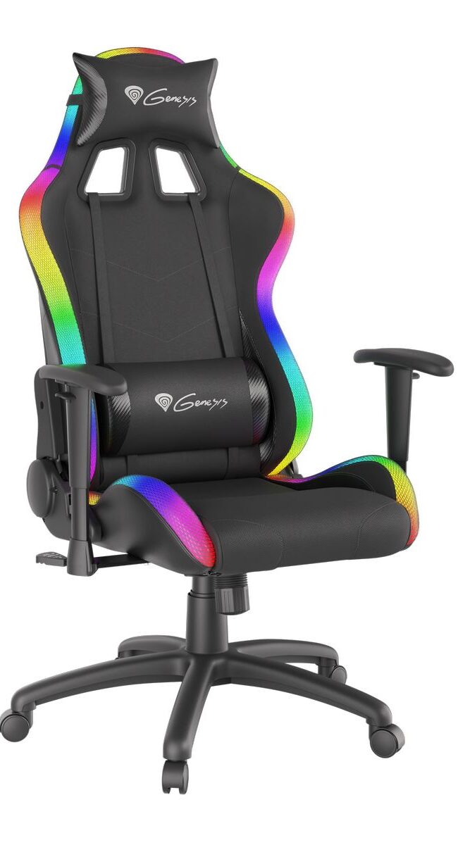 Trit 600 RGB i Trit 500 RGB – podświetlane fotele dla graczy od Genesis